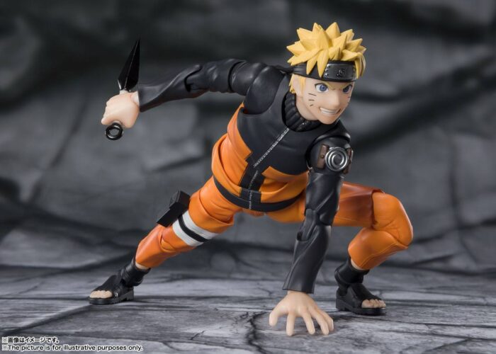 Naruto Uzumaki -The Jinchuuriki entrusted with Hope- Naruto Shippuden S.H. Figuarts Action Figure 14 cm