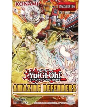 Caixa de Boosters (24) - Yu-Gi-Oh! Amazing Defenders (Versão Inglesa)