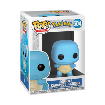 Squirtle - Pokemon POP! Games Vinyl Figure (EMEA) 9 cm