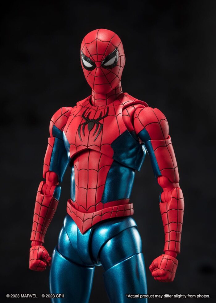 Spider-Man (New Red & Blue Suit) - Spider-Man: No Way Home S.H. Figuarts Action Figure 15 cm