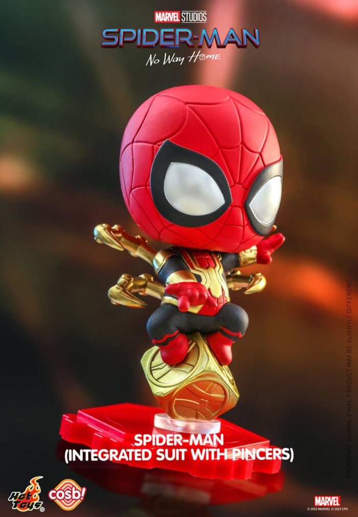 Spider-Man (Integrated Suit) - Spider-Man No Way Home Cosbi Mini Figure 8 cm