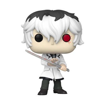 Haise Sasaki (in White Outfit) - Tokyo Ghoul POP! Animation Vinyl Figure 9 cm