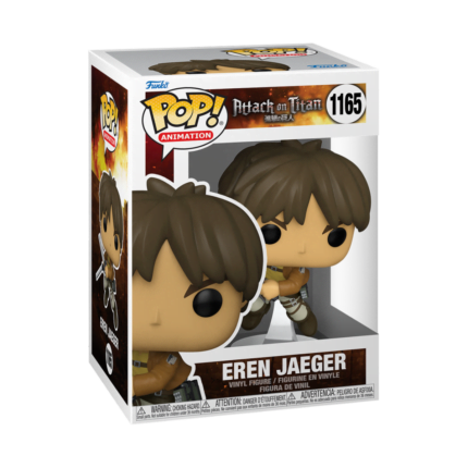 Eren Yeager - Attack on Titan POP! Animation Vinyl Figure 9 cm