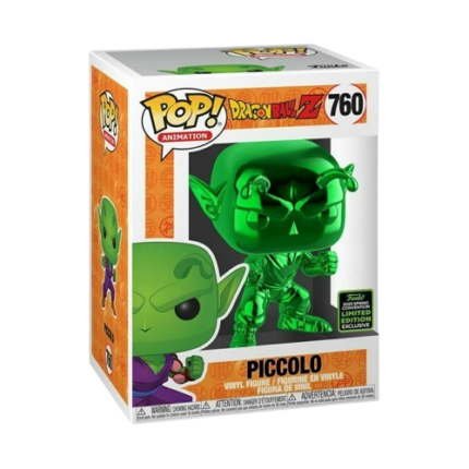 Funko POP! Dragon Ball Z Piccolo Chrome Green ECCC 2020 (Limited Edition) #760