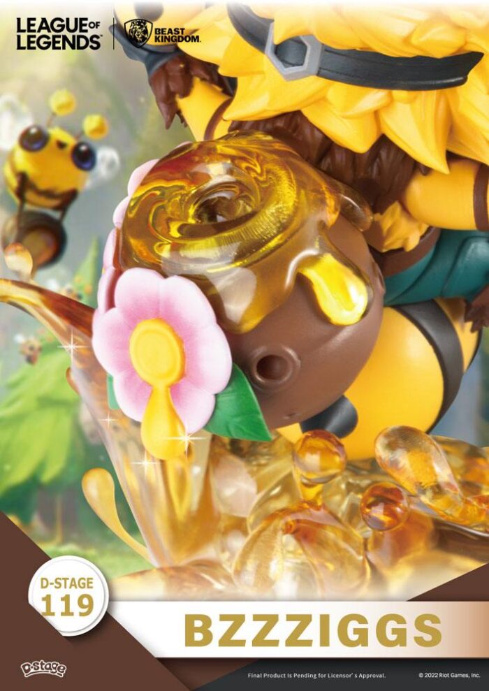 Beemo & Bzzziggs League of Legends D-Stage PVC Diorama Set 15 cm
