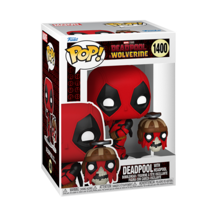 Funko POP! Marvel Deadpool & Wolverine - Deadpool With Headpool #1400