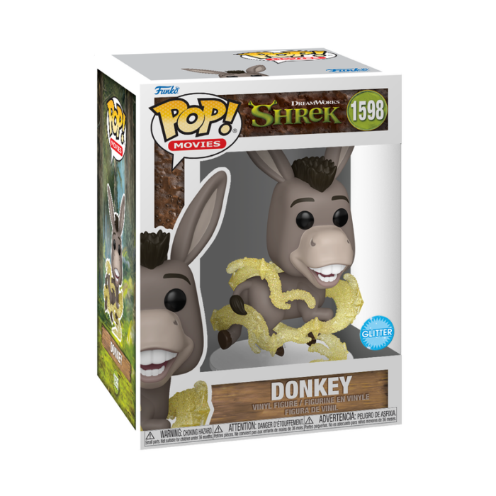 Funko POP! Movies Shrek Donkey (Glitter) #1598